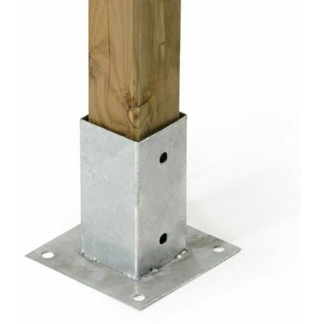 VERDELOOK PIASTRA DI FISSAGGIO PER PALI IN LEGNO 91x91x150CM