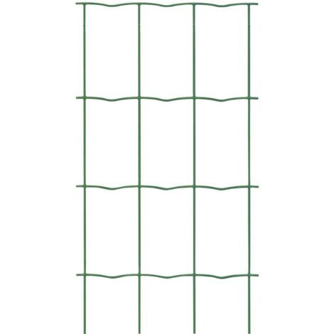 Rete Metallica Plastificata Verde 50cm X 25m - Maglia 13mm - Foto 9