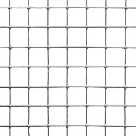 Verdelook Rete Metallica Zincata - 1m x 5m - Ideale per Gabbie e Recinzioni