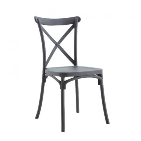 VERDELOOK Sedia Cross Tortora
