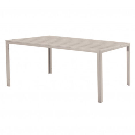 VERDELOOK Tavolo Rettangolare Tenerife Beige