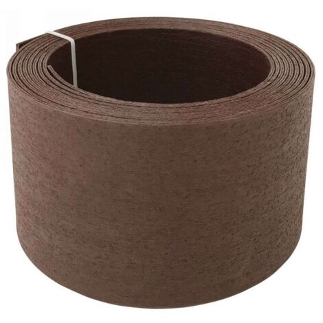 Verdemax Bordo Flessibile - Marrone - 5mx12,5 cm