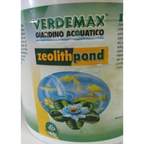 VERDEMAX - GIARDINO ACQUATICO ZEOLITH POND - PULIZIA FILTRI 5KG / 7000LT