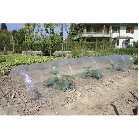 VERDEMAX KIT TUNNEL A SOFFIETTO 65X45X300CM ACCESSORI ORTO GIARDINO