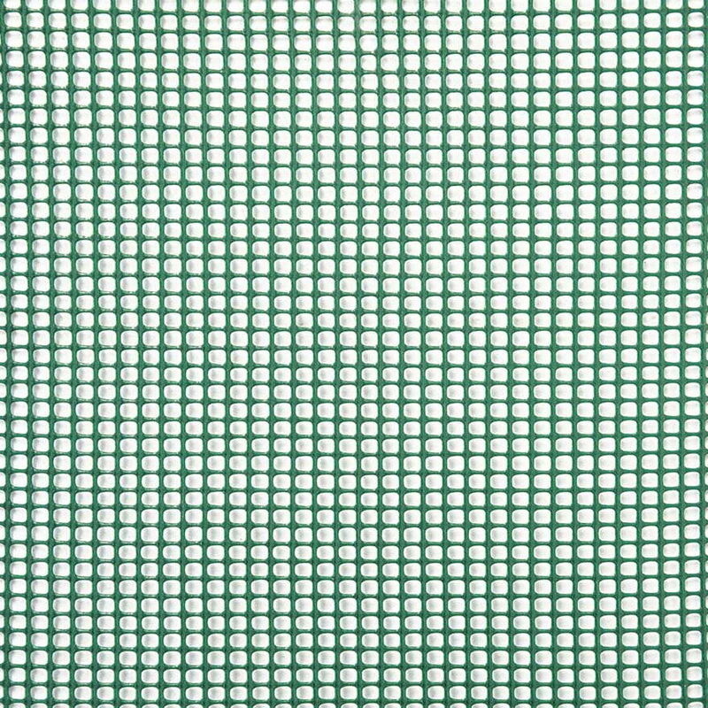 Rete in Plastica Maglia Quadra Esagonale Recinsione Balcone Terrazzi Aiuole 5 mt - Misura Maglia: 5 mm Quadra Verde