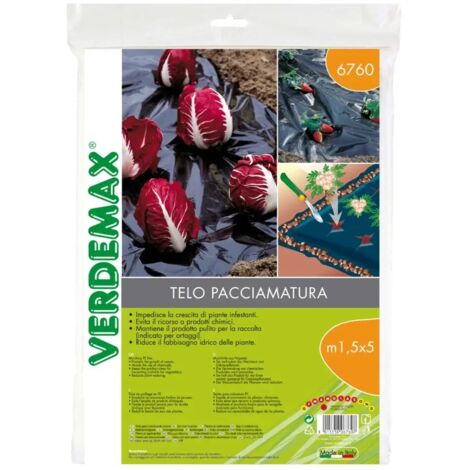 VERDEMAX - TELO PROTETTIVO PER PACCIAMATURA -  1,5x5MT