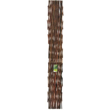 Verdemax Traliccio Estensibile in Salice - Naturale - 1,80 x 0,60 m