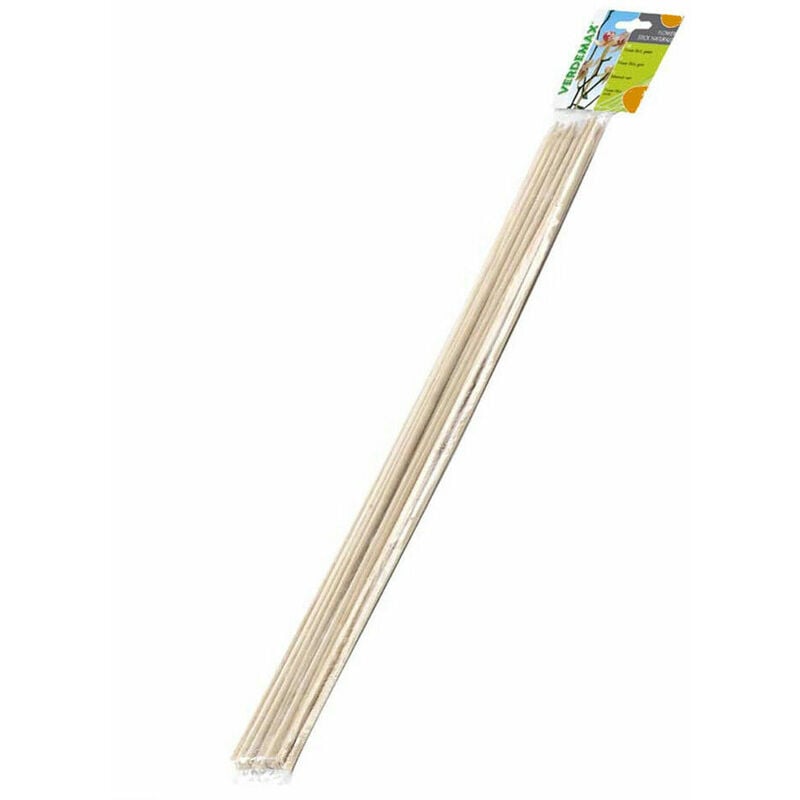 Verdemax - bâtons de bambou naturel bâton de fleurs 16PZ 50 cm naturel