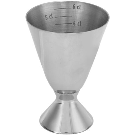 Verdickter Cocktail-Jigger aus Edelstahl mit Messmarkierungen