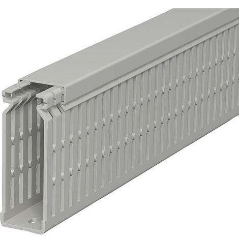 Verdrahtungskanäle LK4/N 80025, 16 Stück, steingrau - 80 x 25 x 2000 mm