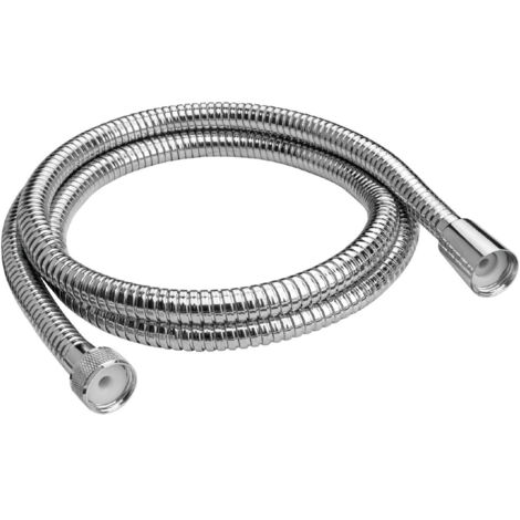Verdrehsicherer Brauseschlauch WISA Metall 1,5-2 m Chrom