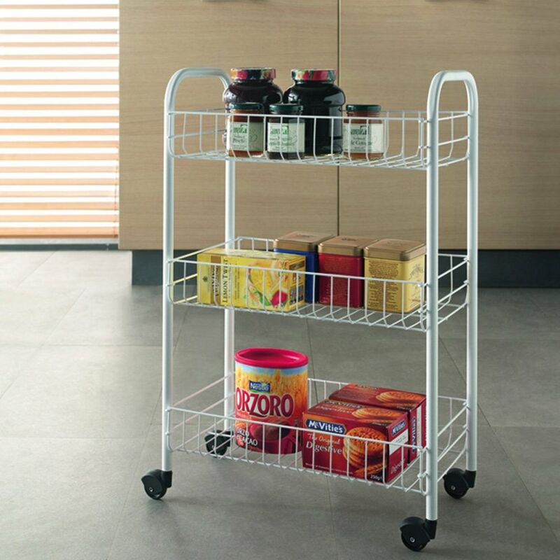 

Metaltex - VERDULERO CON RUEDAS 3 ALTURAS SIENA