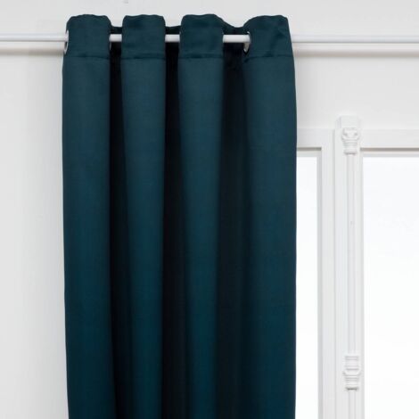 Verdunkelnder Vorhang Odelie blau egéen 140x260cm - Atmosphera créateur d'intérieur