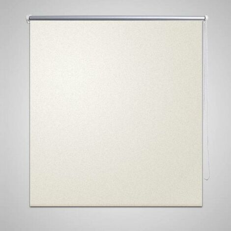 Verdunkelungsrollo 140 x 230 cm creme 08092