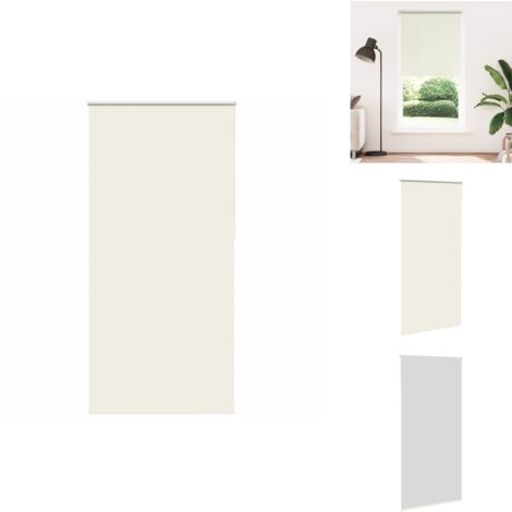 Verdunkelungsrollo Cremeweiß 95x210cm Stoffbreite 90,7 cm - Verdunkelungsrollo - Verdunkelungsrollos - Rollo - Verdunklungsrollo