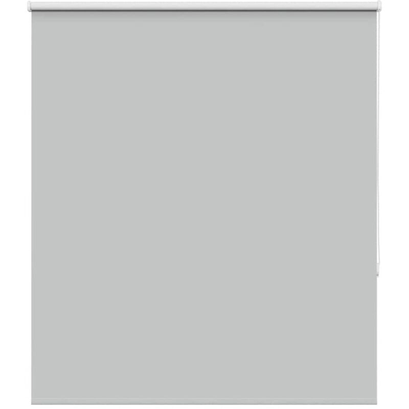 Verdunkelungsrollo Hellgrau 120x130cm Stoffbreite 116, 6cm Vidaxl