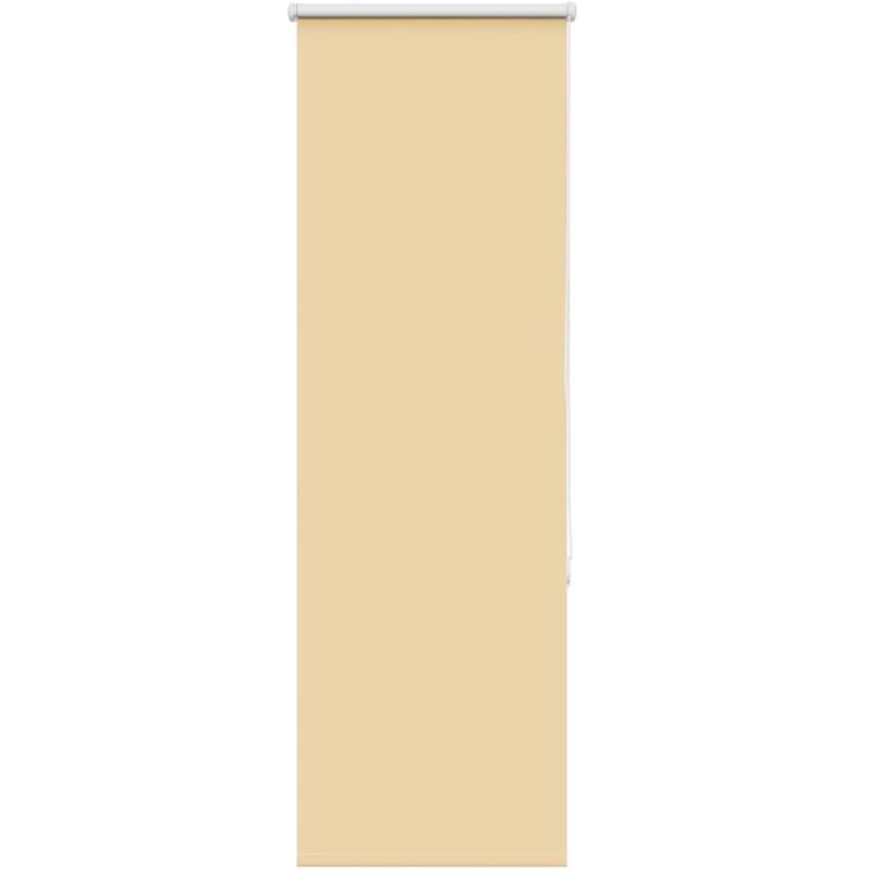 Verdunkelungsrollo Beige 40x130cm Stoffbreite 35, 7 Cm Polyester Vidaxl