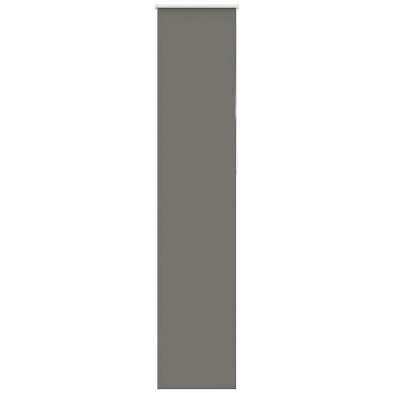 Vidaxl Verdunkelungsrollo Grau 40x210 Cm Stoffbreite 35, 7 Cm Polyester