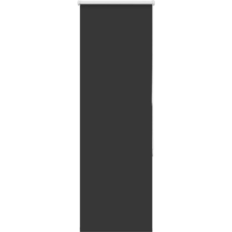 Verdunkelungsrollo Schwarz 55x175 Cm Stoffbreite 50, 7 Cm Vidaxl