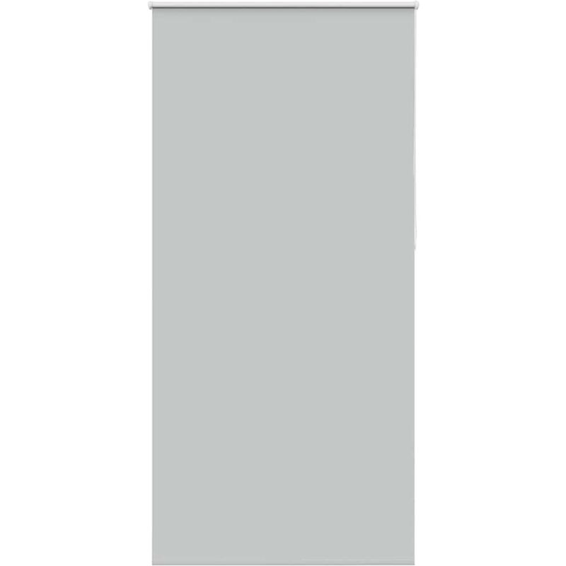 Verdunkelungsrollo Hellgrau 110x230cm Stoffbreite 105, 7cm Vidaxl