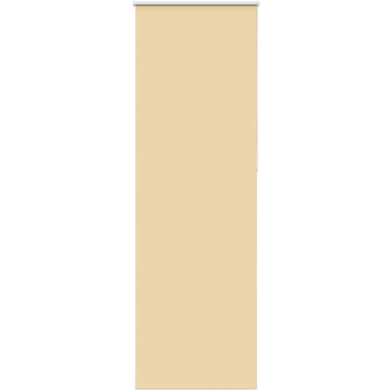 Vidaxl Verdunkelungsrollo Beige 70x210cm Stoffbreite 65, 7 Cm Polyester