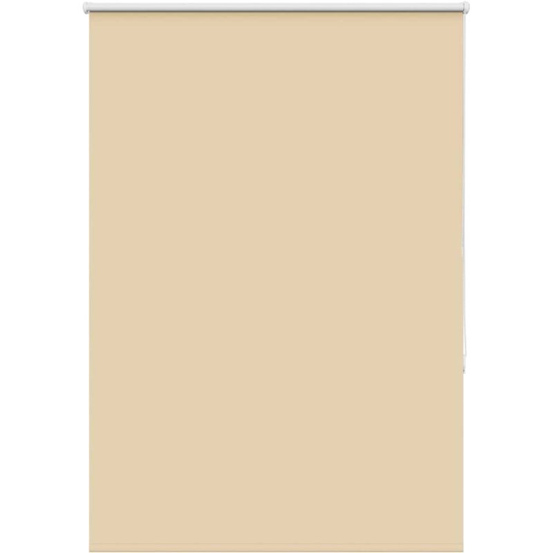 Verdunkelungsrollo Beige 90x130cm Stoffbreite 85, 7 Cm Polyester Vidaxl