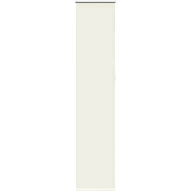 Vidaxl Verdunkelungsrollo Cremeweiß 55x210cm Stoffbreite 50, 7 Cm