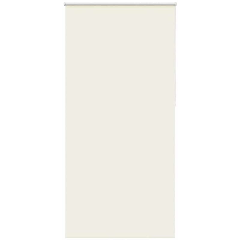 Vidaxl Verdunkelungsrollo Cremeweiß 110x210cm Stoffbreite 105, 7cm