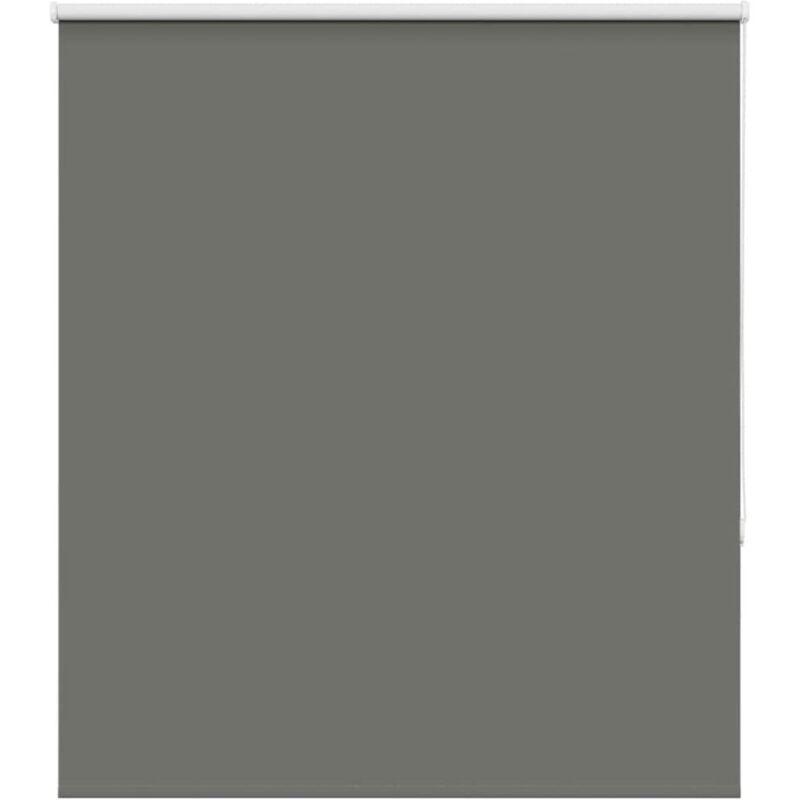 Verdunkelungsrollo Grau 135x175cm Stoffbreite 131, 6cm Polyester Vidaxl