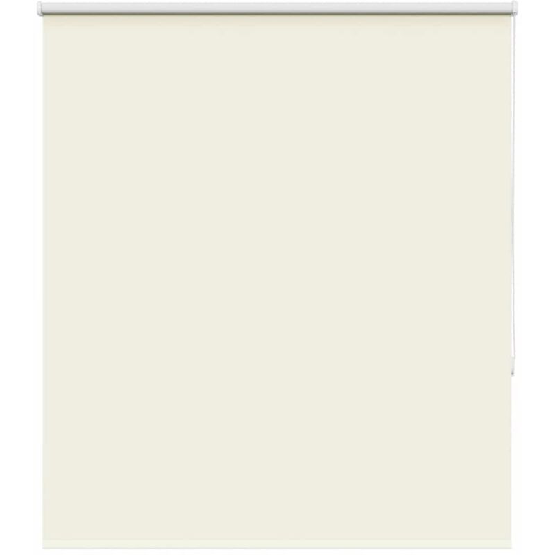 Vidaxl Verdunkelungsrollo Cremeweiß 125x150cm Stoffbreite 121, 6cm