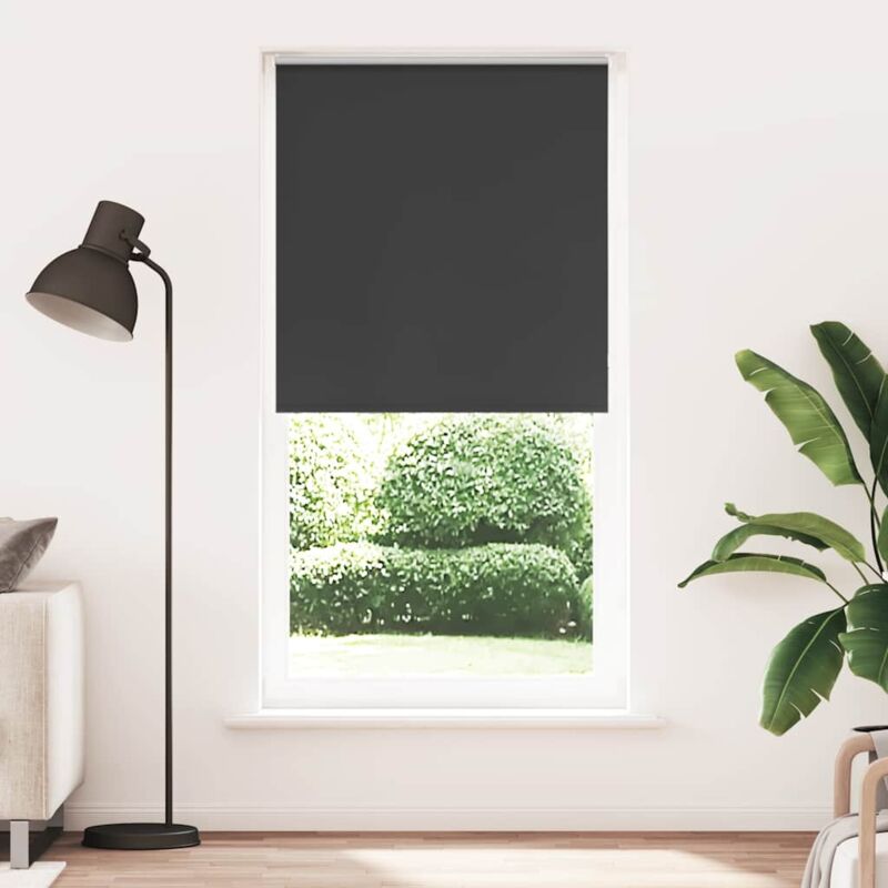 Verdunkelungsrollo Schwarz 100x230 Cm Stoffbreite 95, 7cm Vidaxl