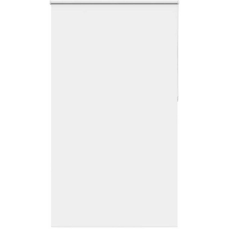 Vidaxl Verdunkelungsrollo Weiß 130x230cm Stoffbreite 126, 6cm Polyester