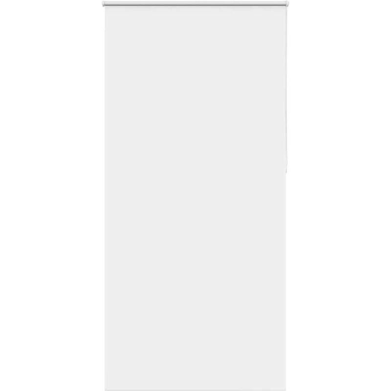 Vidaxl Verdunkelungsrollo Weiß 110x230cm Stoffbreite 105, 7cm Polyester