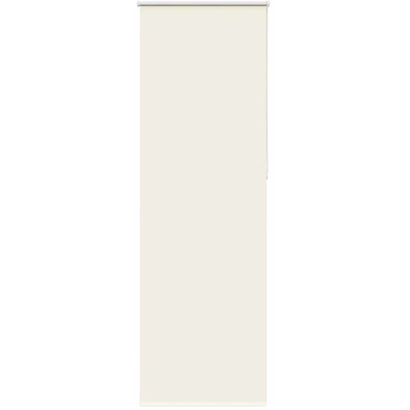 Vidaxl Verdunkelungsrollo Cremeweiß 85x230cm Stoffbreite 80, 7 Cm