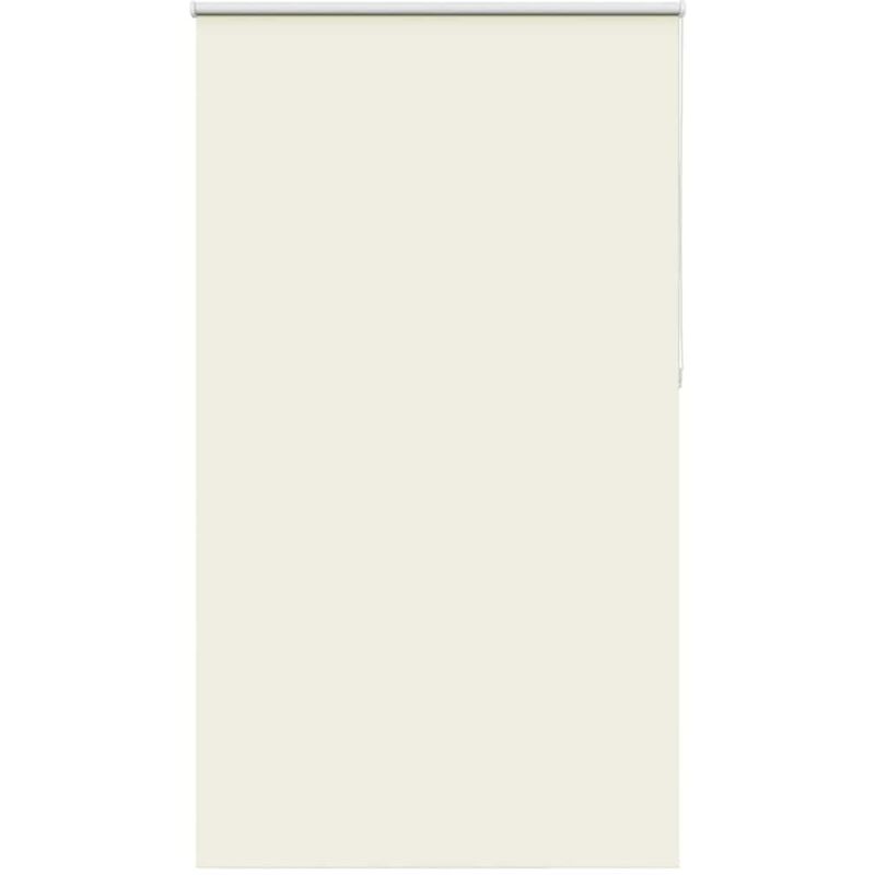 Verdunkelungsrollo Cremeweiß 120x210cm Stoffbreite 116, 6cm Vidaxl