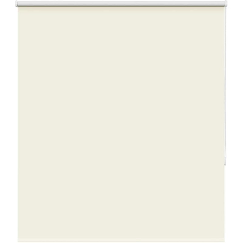 Verdunkelungsrollo Cremeweiß 130x150cm Stoffbreite 126, 6cm Vidaxl