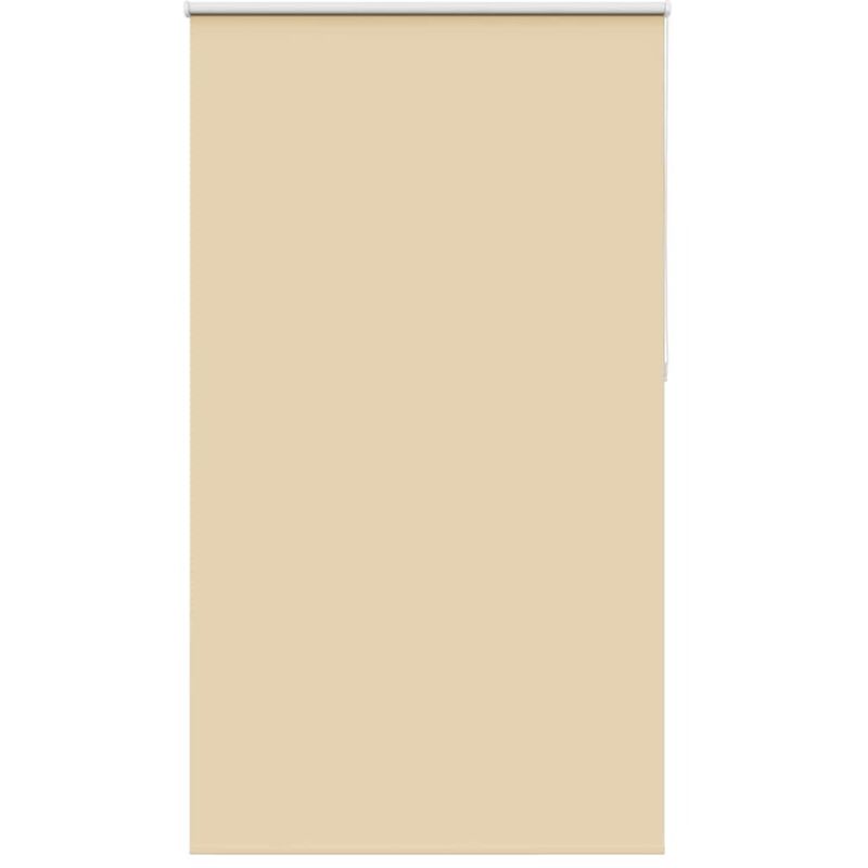 Verdunkelungsrollo Beige 130x210 Cm Stoffbreite 126, 6 Cm Vidaxl