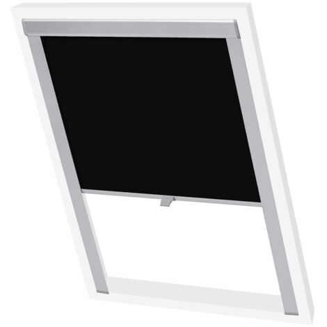 Verdunkelungsrollo Schwarz U08/808