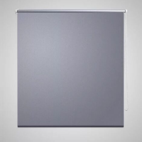Verdunkelungsrollo Verdunklungsrollo 140 x 230 cm grau 08096