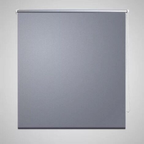 Verdunkelungsrollo Verdunklungsrollo 160 x 175 cm grau 08065