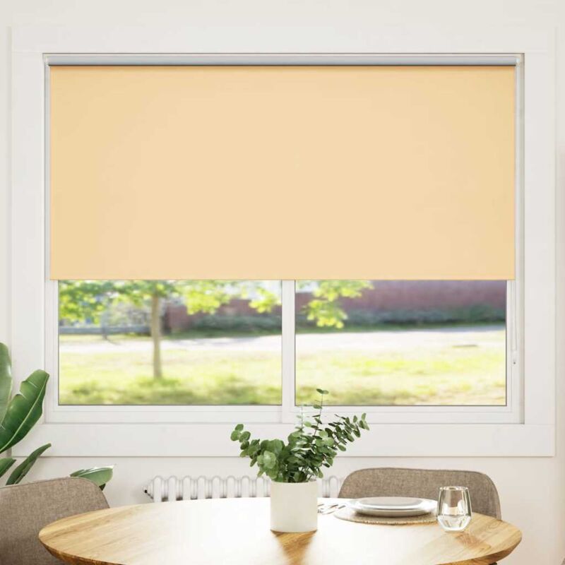 Vidaxl Verdunkelungsrollo 160 X 175 Cm Beige