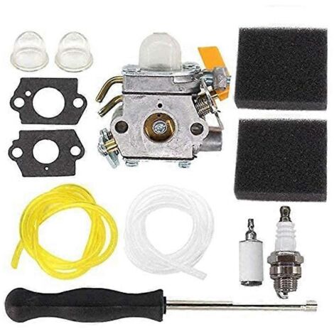 Vergaser 308054012 mit Luftfilterset für 25cc 26cc 30cc 46cc Heckenscheren C1U-H60