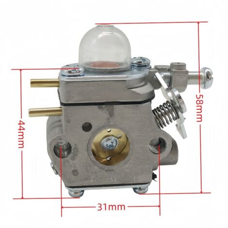 Vergaser 753-06190 passend für Freischneider TB22, TB21EC, TB22EC, TB32EC Kraftstoffsystemteile für Freischneider 909-015, präzisionsgefertigt für sanftes Kaltstarten.