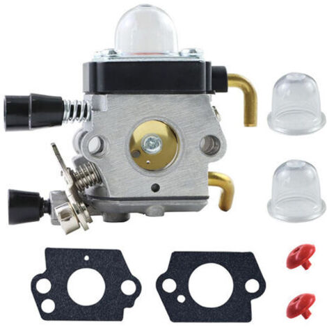Vergaser C1Q-S97 mit Dichtung. Kompatibel mit den STIHL Motortrimmern FS38, FS45, FS46, FS55, FS45C, FS46C, FS55C, FS55R, FS55RC, KM55 und KM55C Kombi.