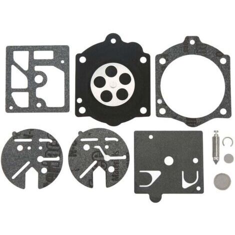 Vergaser-Dichtungssatz mit Papierpads für Walbro K10 HDC. Passend für Stihl 015, 015AV, 15AVE und 015L Kettensägen.