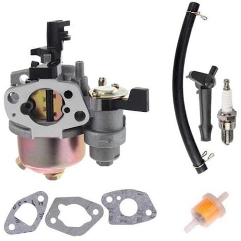 Vergaser für GX120-GX200 5,5-6,5 PS Motoren mit Kraftstoffleitungsdichtung, Ersatzteile für Rasenmähergeneratoren (EU)