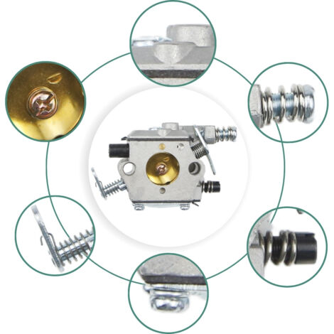 Vergaser für Kettensägen MS210, MS230 und MS250, Zubehör WT-286 und WT-215, Teilenummer 11231200605