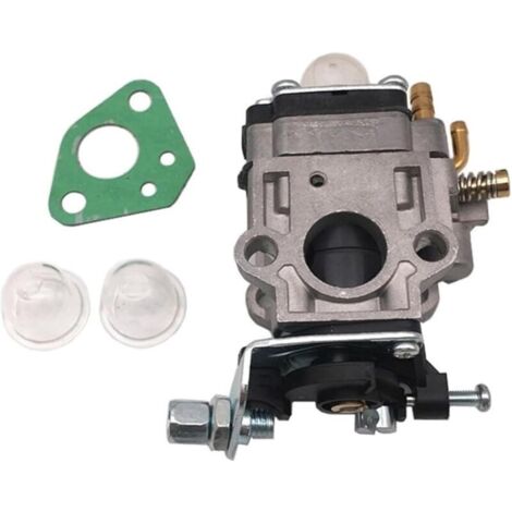 Vergaser für Laubbläser, 15-mm-Vergaser-Reparatursatz, Kettensägenvergaser, Vergaser passend für 43 cm³, 49 cm³ und 52 cm³ Motoren