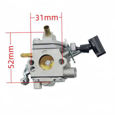 Vergaser geeignet für BR500, BR550, BR600 Rückentragbare Laubbläser C1Q-S183 909-025, Zweitaktmotor Kraftstoffsystem Zubehör, hochpräzises Kraftstoffverhältnis.