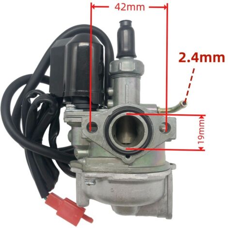 Vergaser passend für Honda DIO50 90 19 mm AF17/18/27/28 SA50 SK50 404-084 Roller, Kraftstoffteile, hochpräzise Drosselklappengehäusebaugruppe.